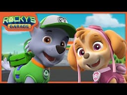 Skye's Starter & More! - Rocky's Garage - PAW Patrol Compilation - Cartoons for Kids