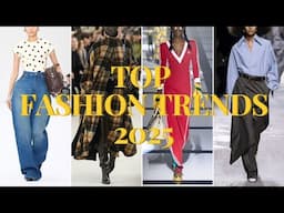 These are The Top 2025 Fashion Trends You're Going to See Everywhere