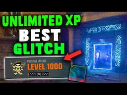 BEST UNLIMITED XP GLITCH / CAMO GLITCH IN BO6! BO6 AFK XP GLITCH / GOD MODE / EASY NEBULA CAMO!