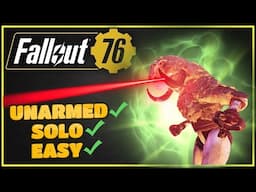 Encrytid Solo Using NO Weapon - Fallout 76