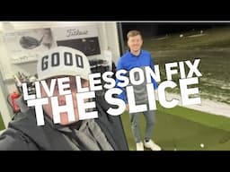 LIVE LESSON - Fixing a slice