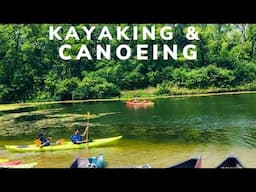 Kayaking || Canoeing || Rock Cut State Park USA || American Village || Gayus World