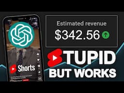 How To Make Money With ChatGPT AI & Youtube Shorts - Tutorial!