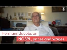 Hermann Jacobs on prices and wages in the DDR's "New Economic System" (NÖSPL) of the 1960s