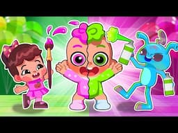 🎨 Where Is My Color? | Comy Zomy Funny Kids Songs 🌈🎶