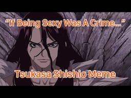 “If Being Sexy Was A Crime…”  - Tsukasa Shishio Meme