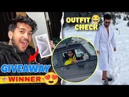 Back home from Gulmarg 😍 Finally Giveaway Winner📱🔥