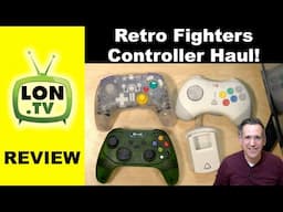 Retro Fighters PC / Switch / Retro Controllers Haul! D6 Dreamcast, BattlerGC Pro and Hunter