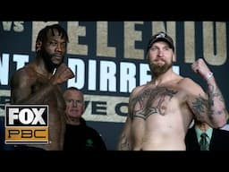 Deontay Wilder vs Robert Helenius | WEIGH-IN | PBC ON FOX