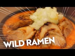 Crazy Meat Lover's Ramen! | WILD RAMEN in Waseda, Tokyo