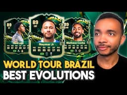 NEYMAR! 🇧🇷 WORLD TOUR BRAZIL EVOLUTION BEST OPTIONS 🔥 FC 25 Ultimate Team