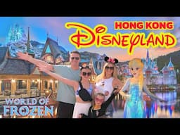 Arundelle The World of Frozen at Hong Kong Disneyland | Momentous Nighttime Spectacular | China Vlog