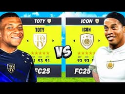 ÉQUIPE DE L’ANNÉE TOTY vs. ÉQUIPE ICON GALACTIK... sur FC25 ! ⭐