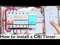 How to Install a CBI Astute Timer into a Distribution Board | Step-by-Step Guide - DIN rail