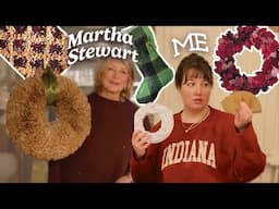 I tried Martha Stewart Christmas Projects so you don't have to | 3 DIY ideas & 2 recipes