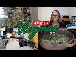 vlogmas: feeling grateful, Thanksgiving, Christmas decor, WFH setup, new MacBook | Nyla Imani