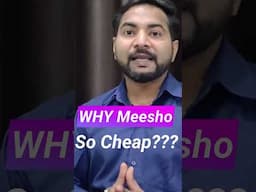 Why Meesho So cheap #meesho #shorts #business