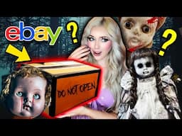 UNBOXING A HAUNTED DOLL MYSTERY BOX FROM EBAY...