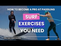 Boost Your Paddle Power:10-Minute Resistance Band Workout for Surfers. Week 1/4 Surf Fit Challenge