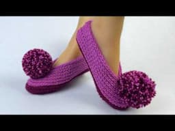 Cozy KNIT-Look Slippers | Easy Crochet Slippers Tutorial for Beginners