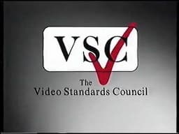 VSC BBFC 12 Warning (Columbia TriStar Home Video) 1995 VHS UK