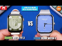 Xiaomi REDMI Watch 5 vs Huawei Watch FIT 3 ⌚ COMPARATIVA ¿Cuál es el mejor?