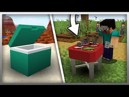 ✔️ NEW Grill and Cooler in MrCrayfish's Furniture Mod (Minecraft)