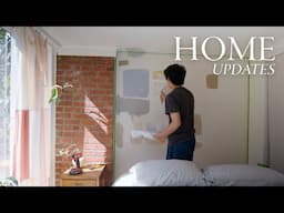 Home Updates | Bedroom makeover, finally decided on paint, new lighting