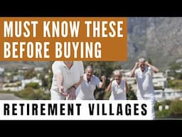 Retirement Villages - 6 crucial points to know before buying