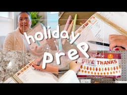 Holiday Prep | Staying organized with Pilot FriXion Pens & Highlighters | Thanksgiving 2024 | Vlog