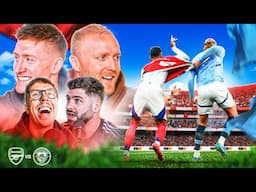 ARSENAL vs MAN CITY! | Pitch Side LIVE!