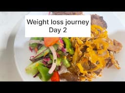 Weight loss journey Day 2/30, weight loss motivation. Weight loss meal prep and recipes