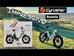 The Cyrusher Rumble step through fat tire Ebike 👍👍👍👍👍