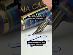 Magna Carta MAG 650 Prismatic fountain pen with a 14kt gold flex nib