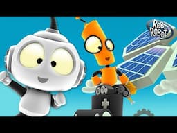 Solar Power Explained For Kids! | Rob The Robot | Preschool Learning