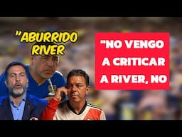 TOTI: "No vengo a criticar a RIVER"