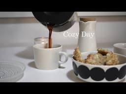 Cozy Day | Organizing at Home, Coffee and Simple Cookies | slow nordic living