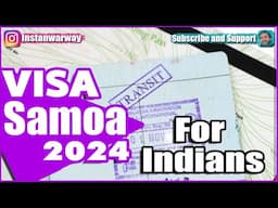 Samoa visa for Indians 2024