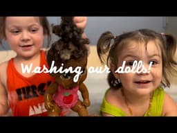 Washing Baby Alive’s Hair 🫧 collab with Fun With Baby Alive