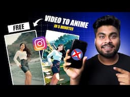 Anime Video Kaise Banaye | How To Convert Any Video Into Cartoon Video For Free | Ai Tutorial