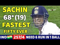 SACHIN TENDULKAR MOST SHOCKING BATTING 68* RUNS | IND VS AUS ODI MATCH 2009| SHOCKING BATTING EVER🔥😱