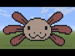 Minecraft Pixel Art - Axolotl Face