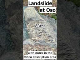 Before and After the Oso Landslide--Washington State