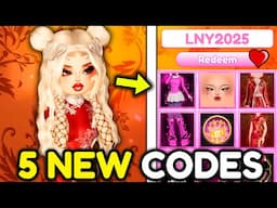 ALL 5 NEW *SECRET CODES* IN DRESS TO IMPRESS + *FREE VIP* | (Roblox DTI Codes)