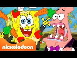 SpongeBob | Kekacauan TERBESAR Bikini Bottom | Kompilasi 60 Menit | Nickelodeon Bahasa