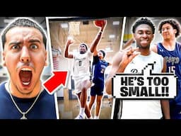 THIS 6’7 D1 COMMIT DROPPED 60 POINTS IN HIS HIGH SCHOOL GAME!