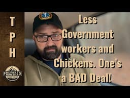 Less Government Workers and Chickens. One of those is BAD!