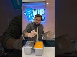 Orange and red apple flavor launched at VIP popsicles #dessert