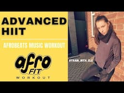 20-minute no-equipment Advanced HIIT final // Cardio Workout  | Afrofit Workout with @train_with_ele