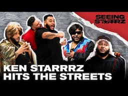 Ken Starrrz Roasts NYC's Worst Sneakers, Man's Court & Wild Questions On The Street | Seeing Starrrz